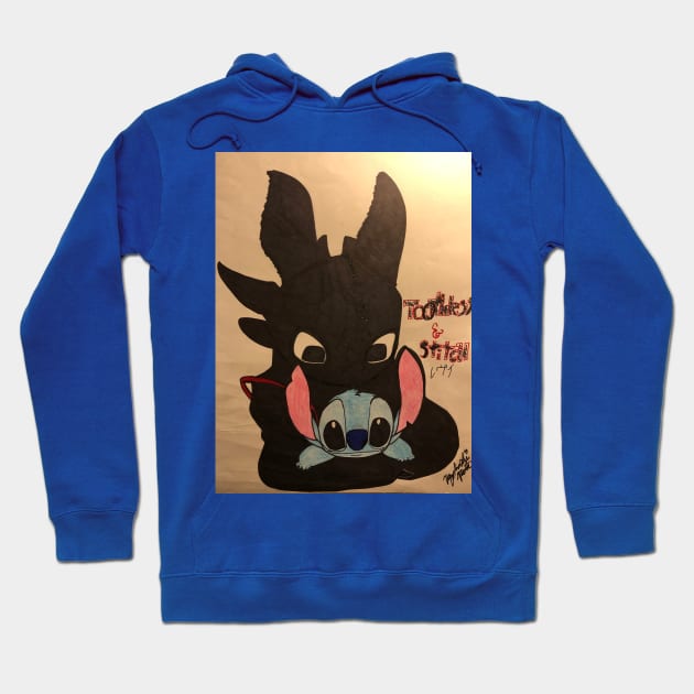 Toothless & Stitch Hoodie by ChibiLevi